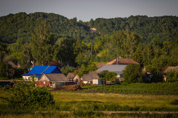 rural summer landscape in the Russian Federation