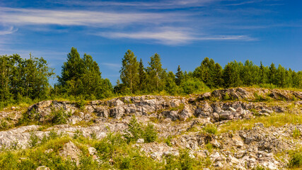 It's Nature of Ruskeala, Republic of Karelia, Russia