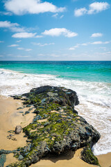 blue sky with white clouds - perfect for sky replacement