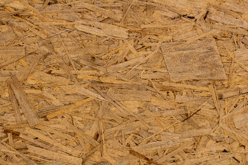 old wood construction plate osb extruded chips