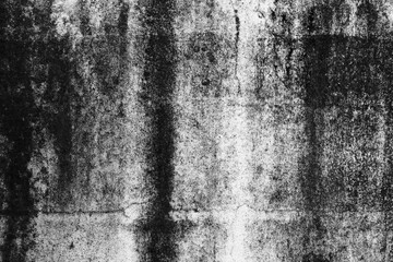 Monochrome concrete wall is dark tone. Grunge style design