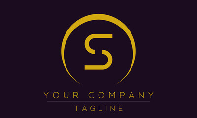 Letter S Logo Design, Creative Modern Icon S