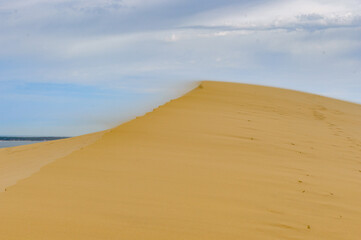 Incredible Dune of Pilat (Grande Dune du Pilat), the tallest sand dune in Europe.