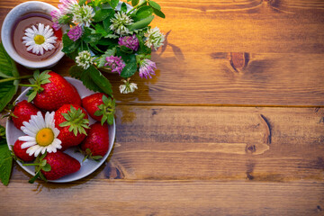 still life with flowers