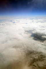 View from the airliner of Tallinn - Oslo