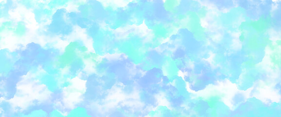 Fototapeta na wymiar Colorful clouds background for your webdesign work