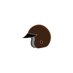 helmet icon logo vector
