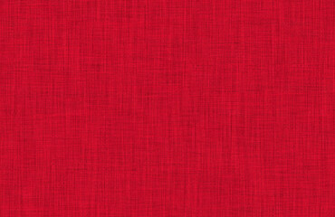 Illustrated Deep Red Linen Texture Background