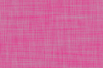 Illustrated Bright Pink and Grey Linen Texture Background