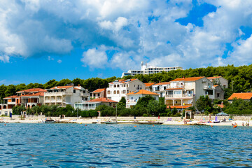 Fototapeta na wymiar It's Architecture of Dalmatia, the Adriatic coast.