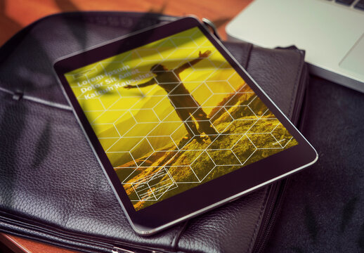 Modern Yellow Digital Business Brochure Layout