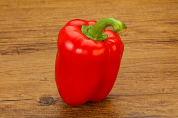 Red Bell Pepper - ripe and fresh