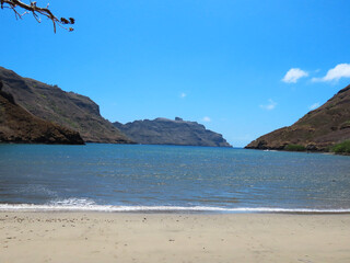 Scenic views of the French Polynesian island of Nuku Hiva.