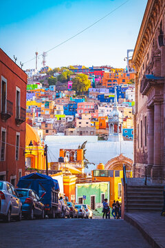 Magical Town Guanajuato in Mexico