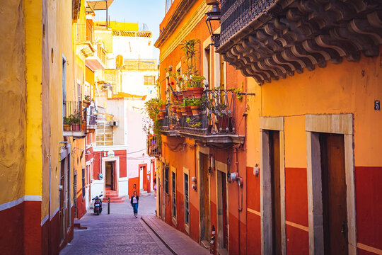 Magical Town Guanajuato in Mexico