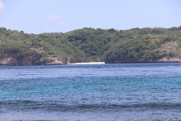 Littoral à Nusa Ceningan, Indonésie	