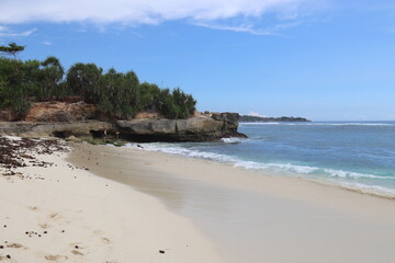 Plage à Lembongan, Indonésie
