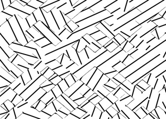 geometric line abstract pattern abstract in black and white