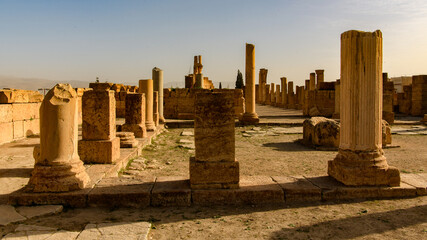 Archaelogical site of Tebessa, Shawi region of Algeria