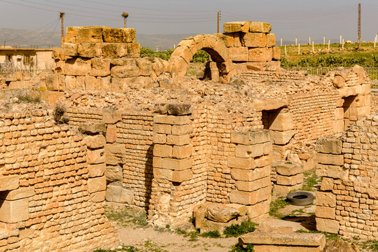 Madauros, a Roman-Berber city in the old province of Numidia, Algeria