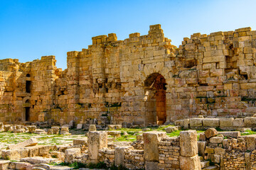 Ruins of Madauros, a Roman-Berber city in the old province of Numidia, Algeria