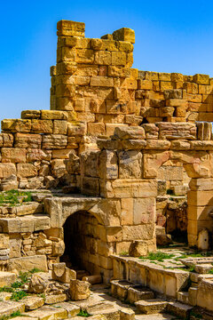 Ruins of Madauros, a Roman-Berber city in the old province of Numidia, Algeria