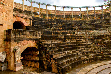 Roman theater in Guelma, Algeria