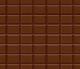 Dark chocolate background for wallpaper or graphic design. poster. isolated vector.
