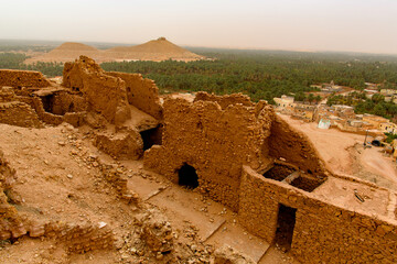 El Meniaa's castle, El Golea oasis, Ghardaia Province, Algeria.