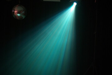 Licht eines Lichteffektes / Lichtmuster eines Effektscheinwerfer © Yves