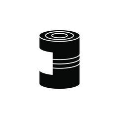 Tin can icon template