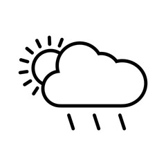 weather symbol icon vector design template