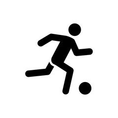 Fototapeta na wymiar sport soccer symbol icon vector design template