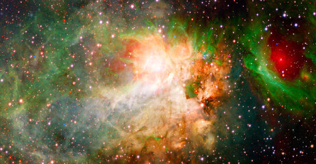 Galaxy shine. Elements of this image furnished by NASA