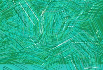 Light Green vector layout with circle shapes.