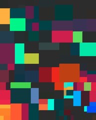 trippy psychedelic colorful neon geometric shapes abstract background