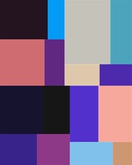 Fototapeta na wymiar blue pink magenta purple colorful geometric shapes abstract background