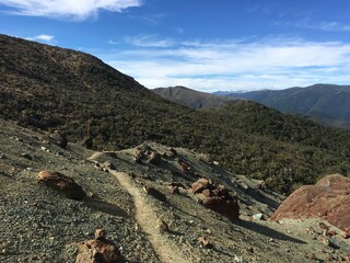 richmond range rocky path