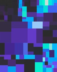 blue geometric shapes abstract background