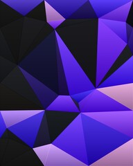 Fototapeta premium purple colorful geometric shapes abstract background
