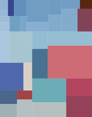 blue pink colorful geometric shapes abstract background