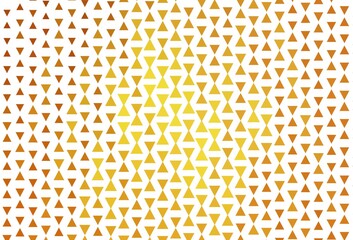 Light Orange vector background with triangles.