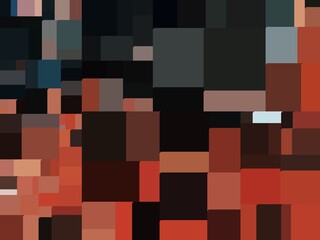 orange black blue geometric shapes abstract background