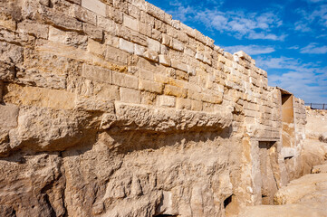 It's Tombs at the Giza Necropolis, Giza Plateau, Egypt. UNESCO World Heritage