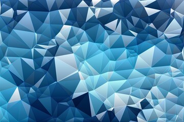 Obraz premium blue cyan geometric shapes abstract background