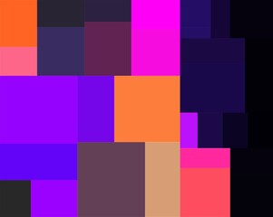 magenta purple pink orange geometric shapes abstract background