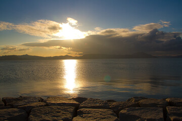 The sunrise over the Seto Inland Sea from Shodoshima_07