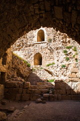 It's Lower yard in the Kerak Castle, a large crusader castle in Kerak (Al Karak) in Jordan.