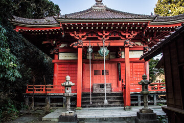 Fototapeta premium A small shrine in Iwaki City, Fukushima Prefecture_02