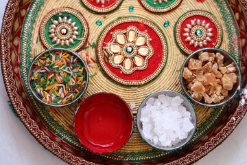 Indian traditional wear Hindu culture wedding celebration